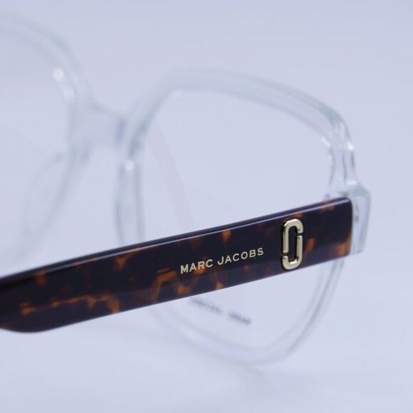 🕶️ New Marc Jacobs MARC 725 0AIO 00 Eyeglasses - Transparent/Havana Frame 55mm - Picture 9 of 10